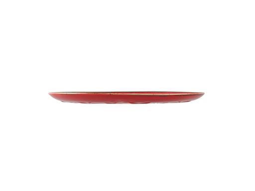 Porland Christina Kırmızı Düz Tabak 18cm