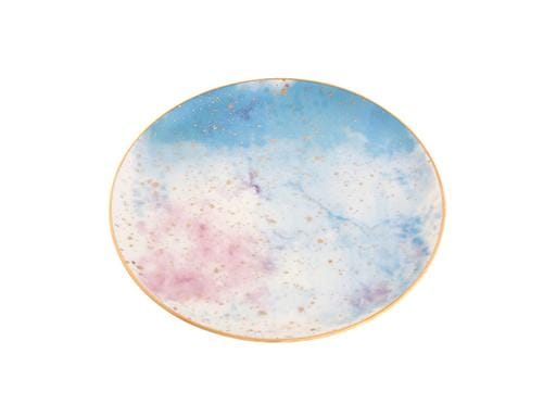 Porland Cosmos Desen5 Düz Tabak 17cm