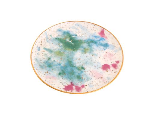 Porland Cosmos Desen6 Düz Tabak 17cm