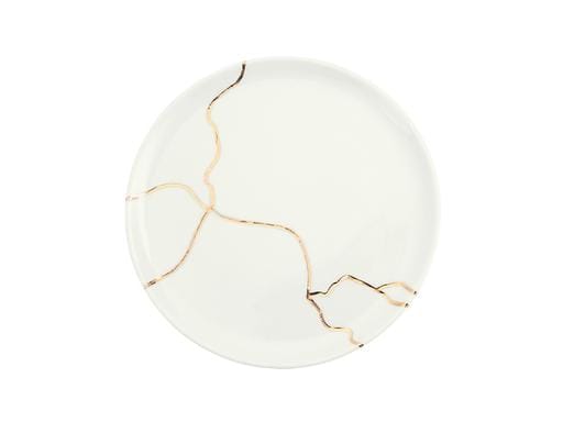 Porland Spirits Altın Yaldız Düz Tabak 20cm