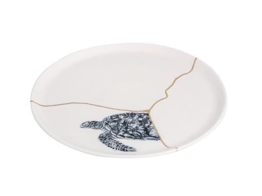 Porland Spirits Kaplumbağa Düz Tabak 20cm