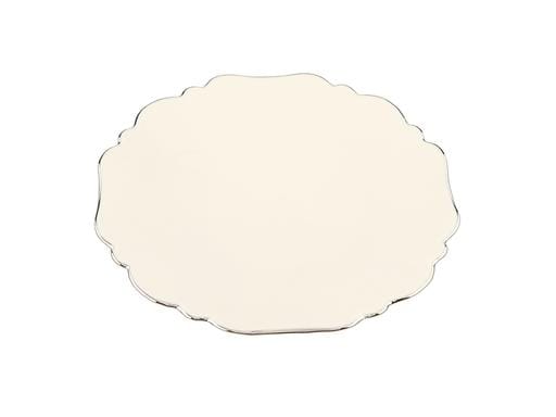Porland Tide Platin Düz Tabak 27cm