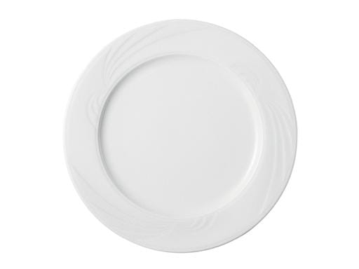 Porland Halley Beyaz Düz Tabak 14cm