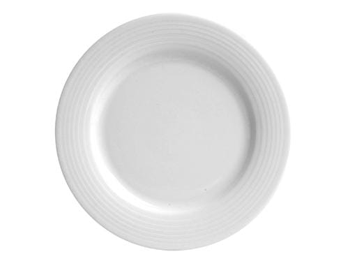 Porland Focus Beyaz Düz Tabak 17cm