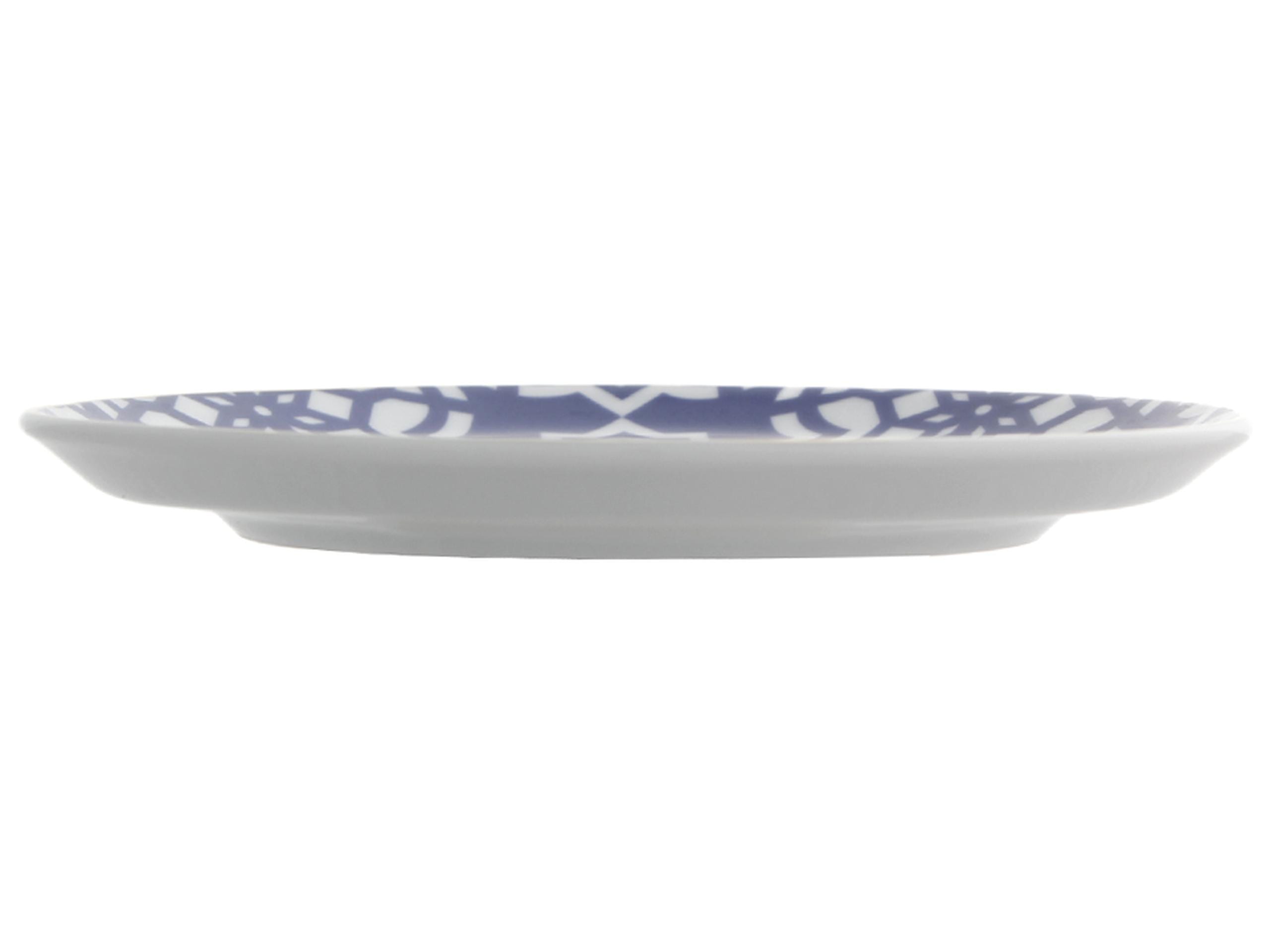 Porland Morocco Desen7 Mor Düz Tabak 17cm