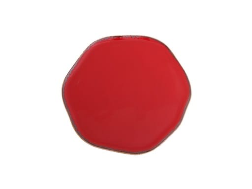 Porland Pure Seasons Kırmızı Düz Tabak 21cm