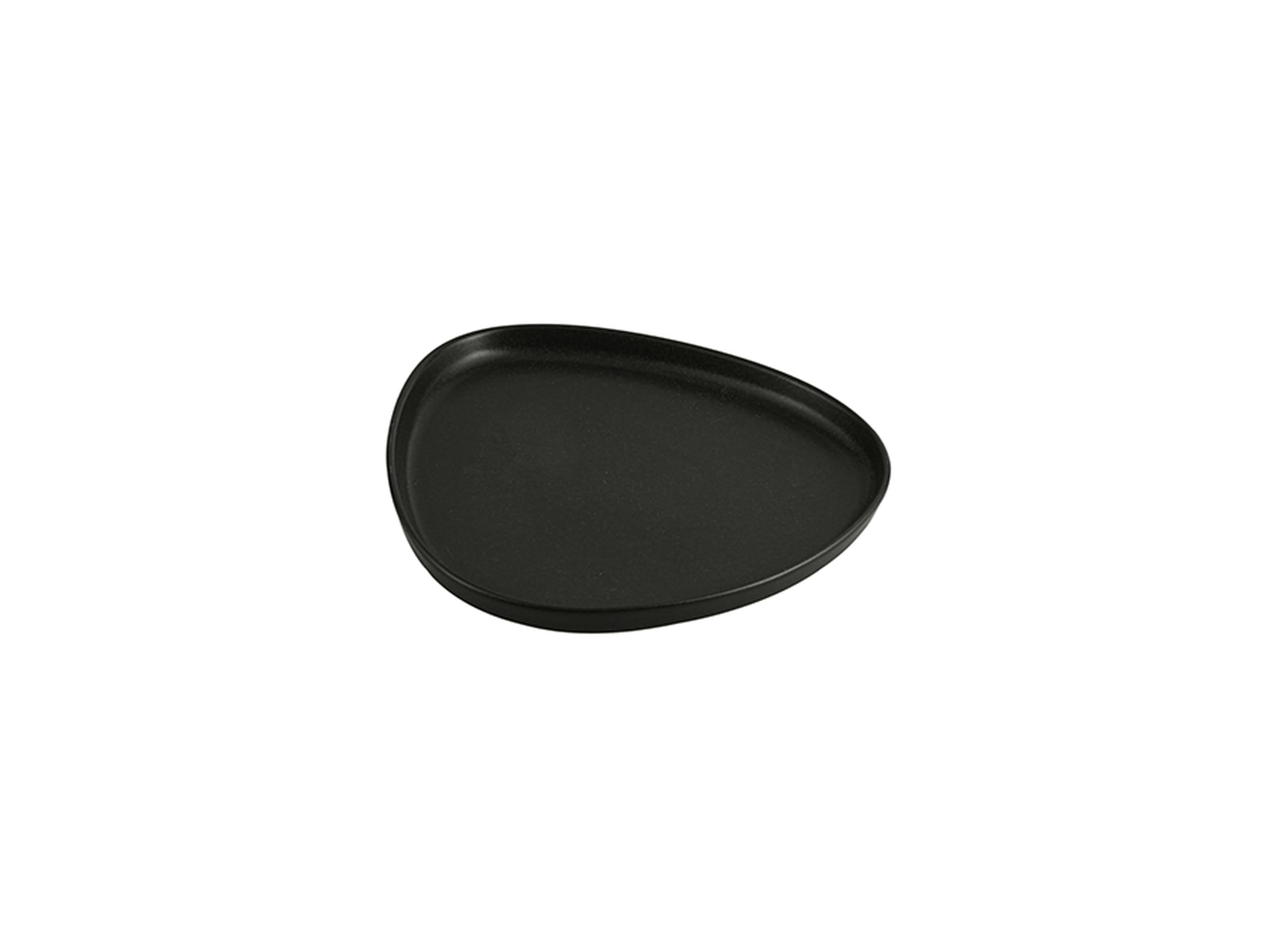  Porland Seasons Siyah Düz Tabak 21cm